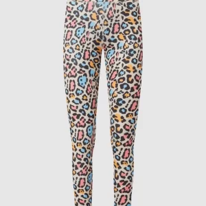 Frieda & Freddies Sportleggings Mit Leopardenmuster – Beige 9