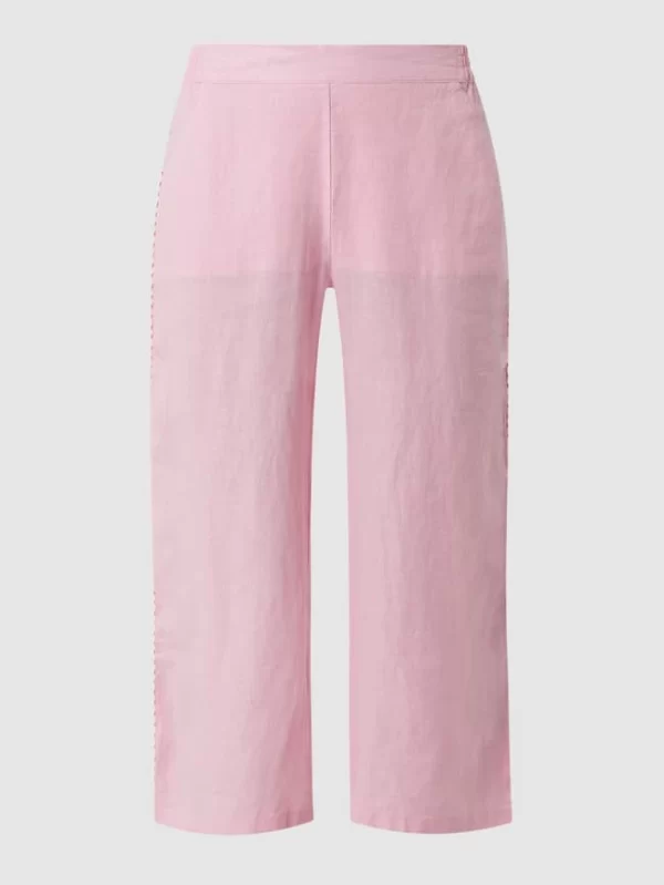 Emily Van Den Bergh Culotte Aus Leinen – Rosé 3