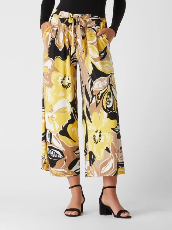 Betty Barclay Culotte Mit Floralem Muster – Gelb 5
