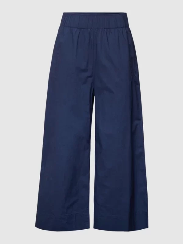 Marc O’Polo Denim Culotte Mit Elastischem Bund – Marineblau 3