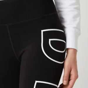 DKNY PERFORMANCE High Waist Sportleggings Mit Logo-Print – Weiß 12
