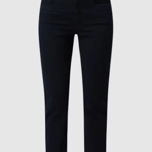 Cambio Straight Fit Jeans Mit Stretch-Anteil Modell ‘Pearlie’ – Dunkelblau 9