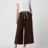Gerry Weber Culotte Aus Leinen – Dunkelbraun 19