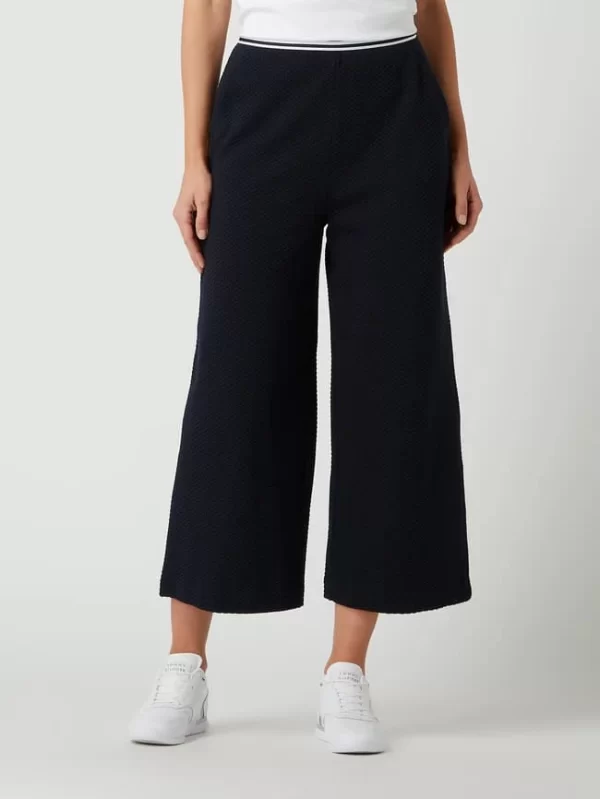 Tommy Hilfiger Culotte Mit Stretch-Anteil – Marineblau 5