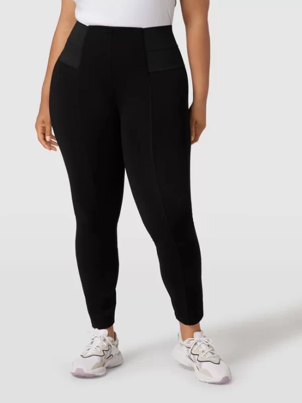 Tom Tailor Plus PLUS SIZE Leggings Mit Elastischem Bund – Schwarz 5