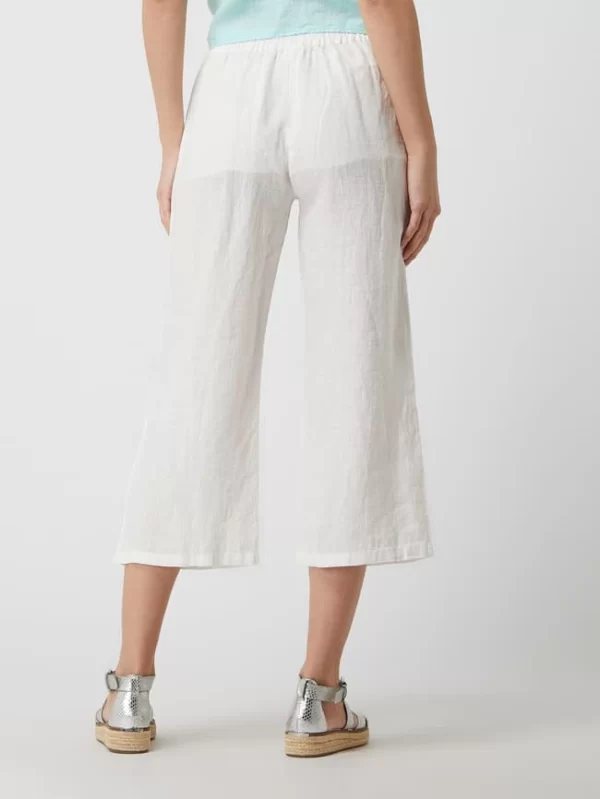 Emily Van Den Bergh Culotte Aus Leinen – Offwhite 6