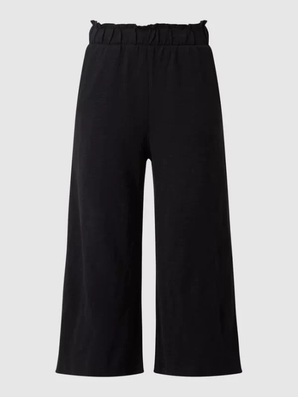Edc By Esprit Culotte Aus Slub Jersey – Schwarz 3