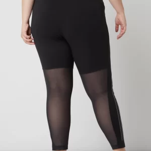 Adidas Sportswear Plus PLUS SIZE Leggings Mit Mesheinsatz – Schwarz 16