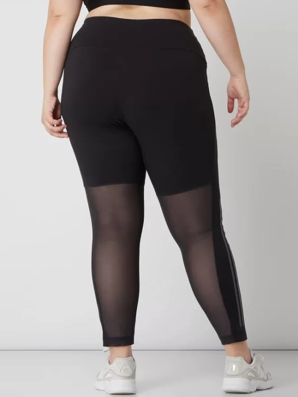Adidas Sportswear Plus PLUS SIZE Leggings Mit Mesheinsatz – Schwarz 6