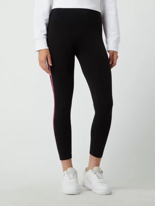 DKNY PERFORMANCE High Waist Sportleggings Mit Animal-Print – Kirschrot 5