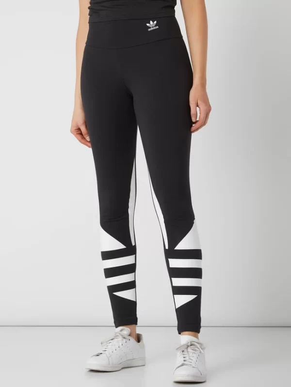 Adidas Originals Leggings Mit Logo-Print – Schwarz 5