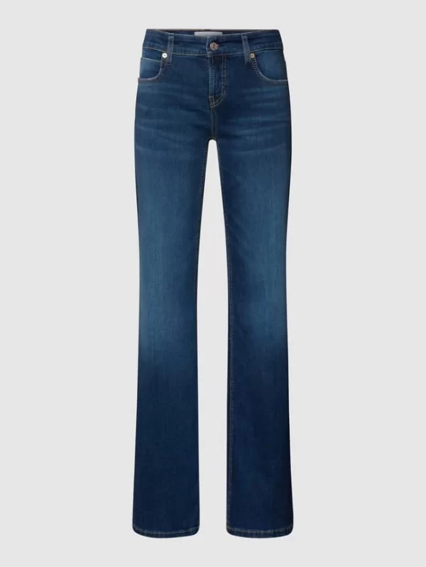 Cambio Jeans Mit Brand-Detail – Blau 3