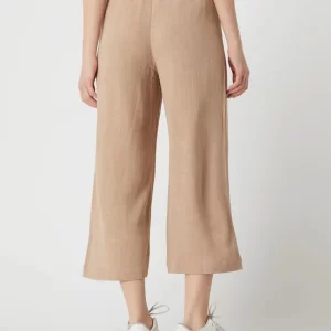 Pieces Culotte Aus Viskose-Leinen-Mix Modell ‚Vinsty‘ – Terrakotta 15
