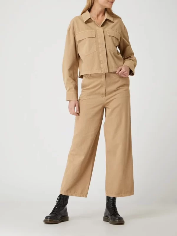 Marc O’Polo Culotte Mit Leinen-Anteil – Schlamm 1