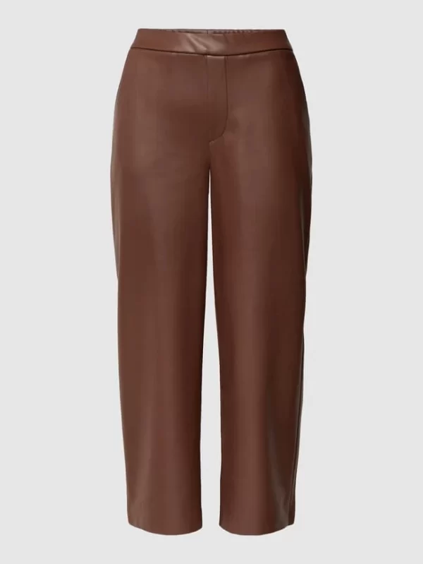 Milano Italy Culotte In Leder-Optik Modell ‚Fakeleder‘ – Schokobraun 3