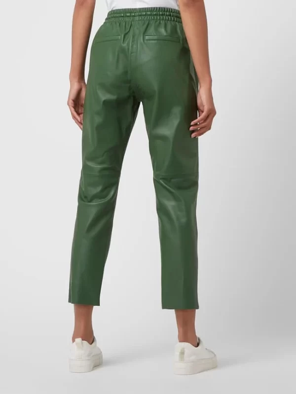 Oakwood Culotte Aus Leder Modell ‚Gift‘ – Grün 6