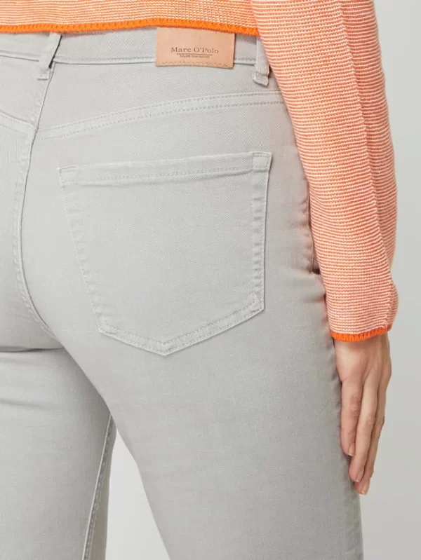 Marc O’Polo Straight Fit Jeans Modell ‘Linde’ – Modern Organic Product Collection – Mittelgrau 4