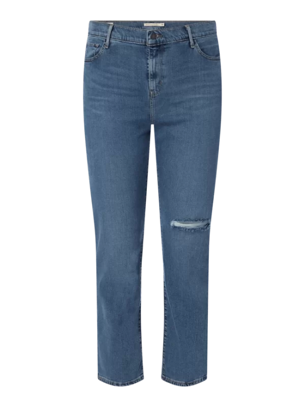 Levi’s® Plus PLUS SIZE Straight Fit High Rise Jeans Mit Stretch-Anteil Modell ‘724™’ – Jeans 3