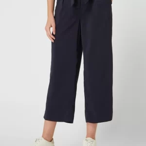 Saint Tropez Culotte Mit Bundfalten Modell ‚Andrea‘ – Marineblau 13