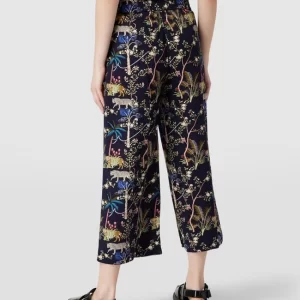 Christian Berg Woman Culotte Mit Allover-Muster – Dunkelblau 15