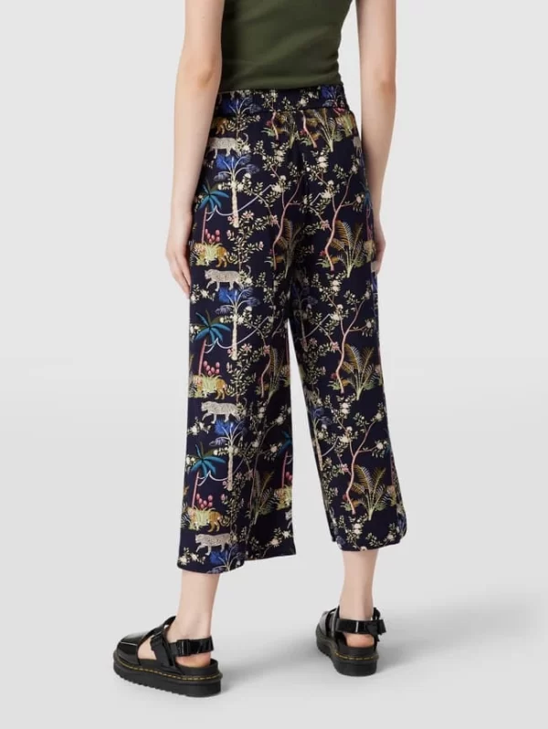 Christian Berg Woman Culotte Mit Allover-Muster – Dunkelblau 6