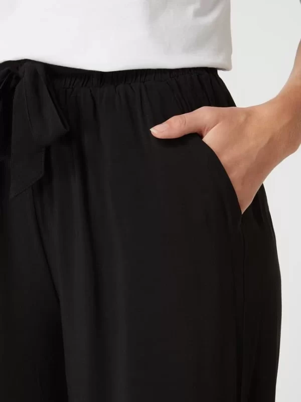 Soyaconcept Culotte Aus Viskose – Schwarz 4
