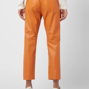 Oakwood Culotte Aus Leder Modell ‚Gift‘ – Orange 15