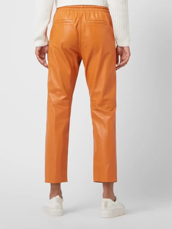 Oakwood Culotte Aus Leder Modell ‚Gift‘ – Orange 6