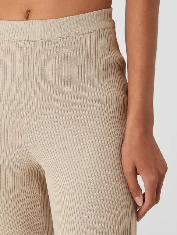 URBAN CLASSICS Leggings Mit Rippenstruktur – Beige 4