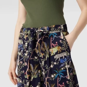 Christian Berg Woman Culotte Mit Allover-Muster – Dunkelblau 11