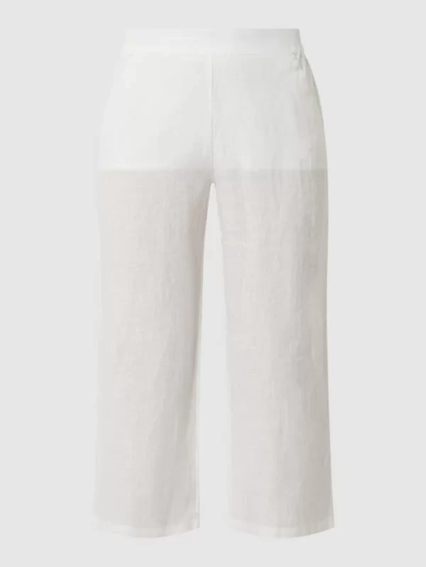 Emily Van Den Bergh Culotte Aus Leinen – Offwhite 3
