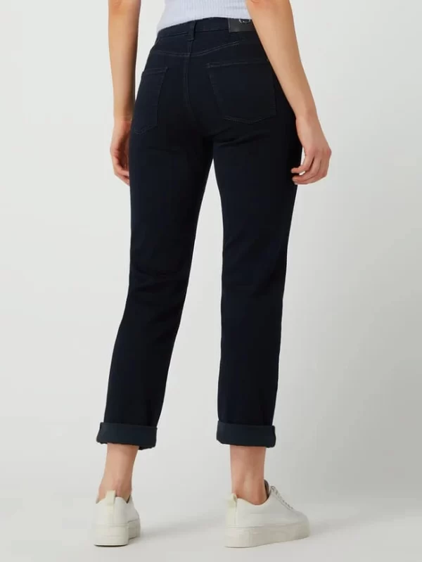 Cambio Straight Fit Jeans Mit Stretch-Anteil Modell ‘Pearlie’ – Dunkelblau 6