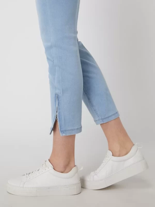 MAC Straight Fit Jeans Mit Stretch-Anteil Modell ‘Dream Chic’ – Hellblau 7