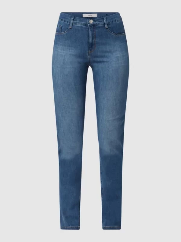 Brax Feminine Fit Jeans Mit Stretch-Anteil Modell ‘Carola’ – Blau 3