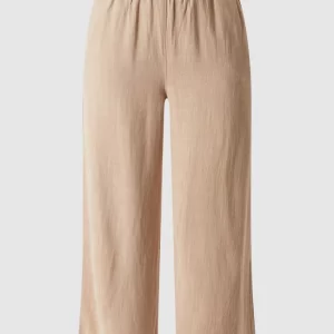 Pieces Culotte Aus Viskose-Leinen-Mix Modell ‚Vinsty‘ – Terrakotta 9