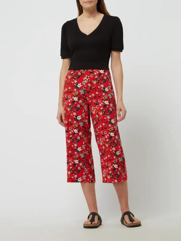 Vero Moda Culotte Aus Viskose Modell ‚Simply‘ – Rot 1