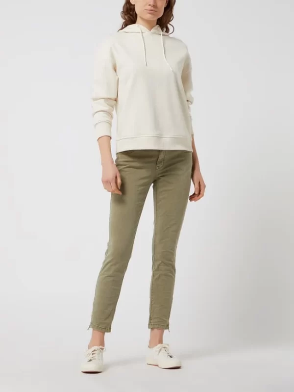 Buena Vista Slim Fit Jeans Mit Label-Applikation – Olivgrün 1