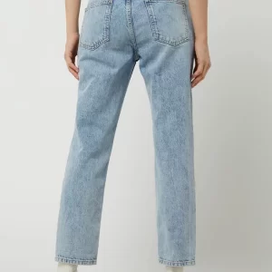 Jake*s Casual Straight Fit Jeans Aus Baumwolle – Hellblau Meliert 18