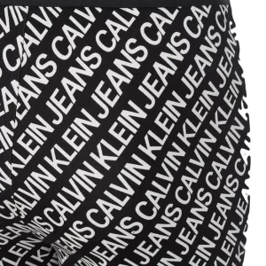 Calvin Klein Jeans Plus PLUS SIZE Leggings Mit Logo-Muster – Schwarz 18